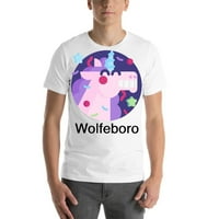WOLFEBORO PARTY UNICORN kratki rukav pamučna majica s nedefiniranim poklonima