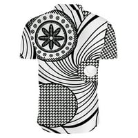 Košulje za muškarce Vrhovi Custom Logo Košulje Postavlja kratki rukav Ležerni gumb dolje na plaži cvijeću