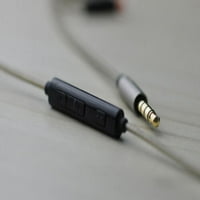 Audio kabl daljinski srebrni mikrofon za audio tehnika at-im slušalice za slušalice za slušalice rezervni dijelovi