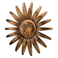 Brittnie Sedona Sun Wall Decor, ukupna težina proizvoda: 9. LB. ,: 2,75 ''