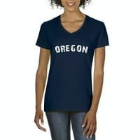 Arti - Ženska majica V-izrez kratki rukav - Oregon