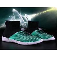 Tenmi LED svjetlosne cipele za žene Muška djeca USB punjenje Treperi svjetlosne modne tenisice za zabavu festivala
