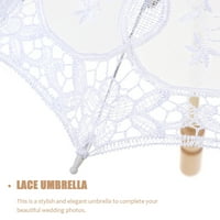 Vjenčani ukrasni kišobran mladenka čipka čipke suncobrana suncobran ornament