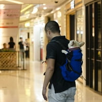 Putnik za kućne ljubimce putnik ruksaka za pse izlazna torba za pranje prozračnih ruksaka