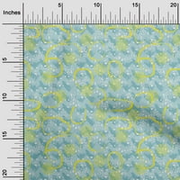 Onuone baršunaste baby plave tkanine Chevron Geometrijski obrtni projekti Dekor tkanina Štampano od