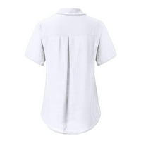 GAECUW majice za žene Ljetne vrhove Bluze s kratkim rukavima The Regularne fit pulover majice Majice