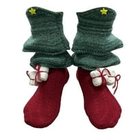 Muške žene unise božićni pleteni podne čarape za božićne poklone Vunene čarape Višebojne