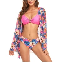 Svi kupaći komionici za žene plus size za žene plus size Svi kupaći kostimi MI & METRAS odvaja Halter Beach Pink S