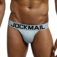 Jockstrap muns jockstrap vlaga Wicking donje rublje muškarci sive l