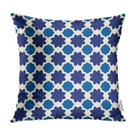 Orijentalni tradicionalni uzorak marokanski mozaički pločicama križevi i zvijezde apstraktno quatrefoil jastuk jastučni jastuk