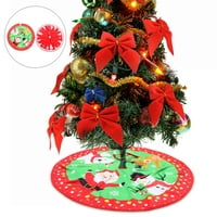 Kreativna suknja za božićnu drvcu Xmas Tree pregača za božićne ukrašavanje