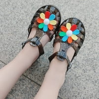 Oalirro - Odabrane djevojke Little Dectice Sandale PVC tkanine Zatvorene cipele za plažu za cipele 4