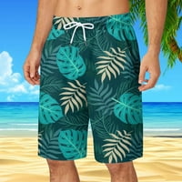 Muški kratke hlače Ljetni odmor Havajski casual lagane muške šorc vlage Wicking muški kratke hlače moda
