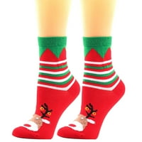 Ženske zimske slatke plišane uho Božićne čarape super meke tople čarape