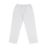 Hanas muške hlače muškarci spajanje tiskanih kombinezona casual džepnog sportskog rada casual pantalone white xxxxxl