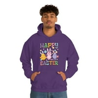ObiteljskoPop LLC Sretna uskršnja majica, sretne majicu za uskrsnu zečicu, majica Easter Bunny, slatka