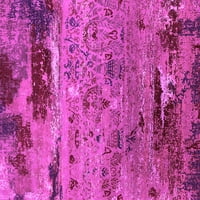 Ahgly Company Indoreni pravokutnik Oriental ružičasti Industrijski prostirke, 5 '7'