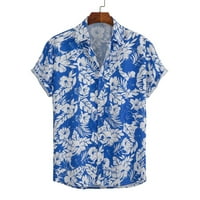 PEDORT SOFT OGRANIDENA T majice za muškarce kratki rukav klasični pamučni majica velike i visoke veličine dostupne nebesko plavo, 2xL