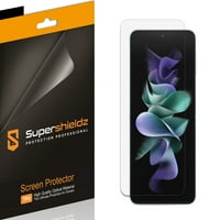 Supershieldz dizajniran za Samsung Galaxy Z Flip 5g zaštitnika zaslona, ​​visoku rezoluciju čistog štitnika