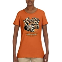 Lucky Speed ​​Shop Rabljena, ali ne i ne koriste automobile i kamioni Ženska grafička majica, narandžasta,
