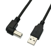 USB kabl za 6ft desni ugao za: HP Deskjet inkjet štampač - crni