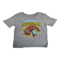 Amazing Spider-Man Toddler Boys Grey Majica kratkih rukava Tee majica 8