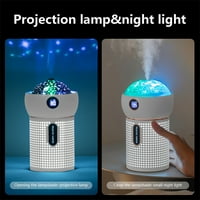 Noćni lagani ovlaživač za djecu, 630ml Cool magl Humidifier za dječje spavaće sobe, 360 ° Projekcija