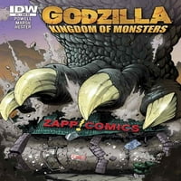 Godzilla: Kraljevina čudovišta 1e vf; IDW strip knjiga
