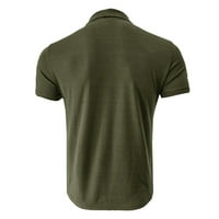 Košulje Corashan Muns, ljetni sportovi Fitness Leisure Vertikalna majica s kratkim rukavima V-izrez, majice za muškarce