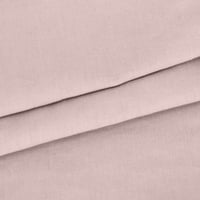 Cotonie pamučna posteljina za ženske gumb s dugim rukavima niz labavi fit casual v-izrez na vrhu casual majica