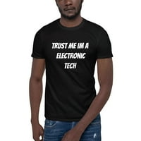 Vjerujte mi im elektronska tehnološka pamučna majica kratkih rukava po nedefiniranim poklonima