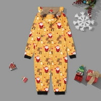 Coopserbil Porodične djevojke Božićne pidžame Onesie Kids Organski pamučni dječaci Božićne pidžame