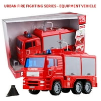 Kayannuo Božićne klirenske igračke za sprej za vodu TOY TOY vatrogasna kamiona auto edukativna igračka