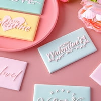 Eastshop COOKIE CUTTER-a za višekratnu upotrebu za višekratnu tehniku, DIY plastična ljubavna tema Valentinovo