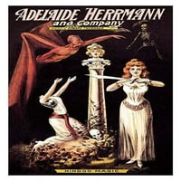 Adelaide Scarcez bio je plesač koji je oženio mađioničara Hermanna i nastavio svoje predstave čak i