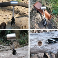 Prijenosni alati za bušenje za oči i ručni proizvođač rupa Multitool za kampiranje, bushcraft ručni