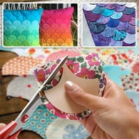 Wozhidaoke Cupcake lineri cvjetni papir za prekrivanje predloška papira Patch patchwork rezine kalupe