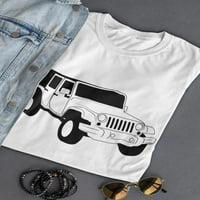 Majica za skiciranje automobila - SPIDEALS dizajni, ženski XX-veliki