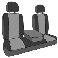 Caltrend Stražnji podijeljeni stražnji dio i čvrsti jastuk Neosupreme Seat Seat za 1994- Chevy GMC C K 1500- - CV130-03NA Umetanje drvenog uglja i ukrašavanje