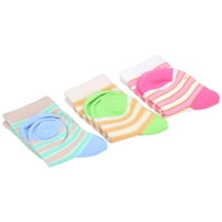 Dječje čarape, svijetle boje debele bebe slatke čarape Parovi prijenosni kože prijateljski za svakodnevnu upotrebu za kućnu putovanju za mališana za obiteljsko okupljanje