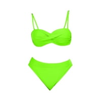 Jiyugala kupaći kostim Žene Ljetni list MESH standardni kod Split High Squik skromni kupaći kostimi