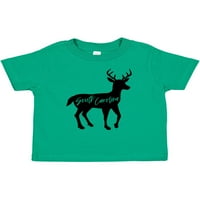 Inktastična Južna Karolina Crna jelena Silhouette Poklon dječaka majica ili majica mališana