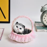 Yoodods Simulacija mačke plišane životinje igračka nazvati lutke plišane igračke dječje rođendanske