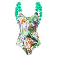 Ženski kupaći kupaći kostimi i kupaći kostimi kupaći kostim + prikrivanje dve odeće