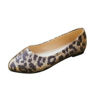 Youmylove Žene Retro Leopard Boja stopala Ravna udobne cipele velike veličine Ležerne cipele Žena Udobna obuća