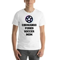 Tri ikona Chenango Forks Soccer mama kratkih rukava pamučna majica po nedefiniranim poklonima