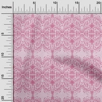 Onuone pamučni dres Fuschia Pink tkanina Azijski blok Print Tradicionalni motiv Craft Projekti Dekor