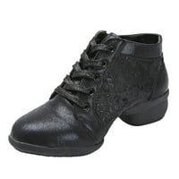 Dame Casual Udobne plesne cipele za žene Latino plesne cipele na cipelama za pete salsa Tango Party Sequin Dance cipele
