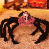 Halloween lažni horor Spider rekviziti Privjesak ukrasi lubanja izdržljivi ukrasi modni skelet crveni
