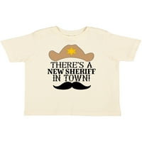 Inktastični novi šerif u gradu Boys poklon majica dječaka dječaka
